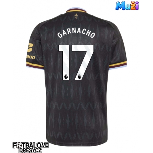Aston Villa Alejandro Garnacho #17 Venkovní Dres 2026-27 Krátký Rukáv Aston Villa Alejandro Garnacho #17 Venkovní Dres 2026-27 Krátký Rukáv